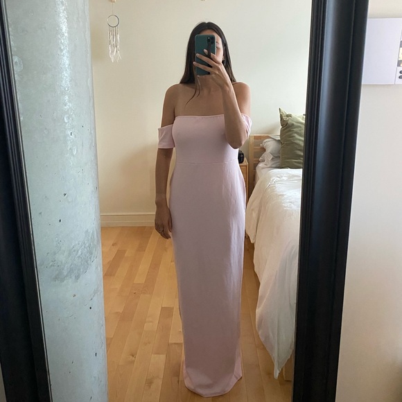 PINK MAXI DRESS | ASOS | US 12 - Picture 1 of 5
